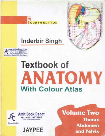 Textbook of Anatomy With Colour Atlas Vol 2 (OLD)