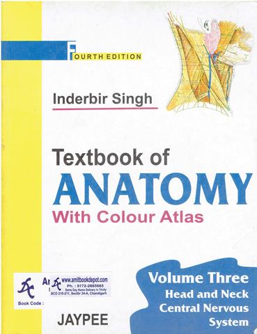 Textbook of Anatomy With Colour Atlas Vol 3 (OLD)