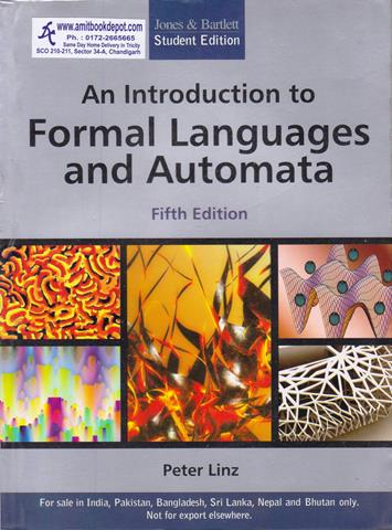 An Introduction To Formal Language And Automata  (OLD)