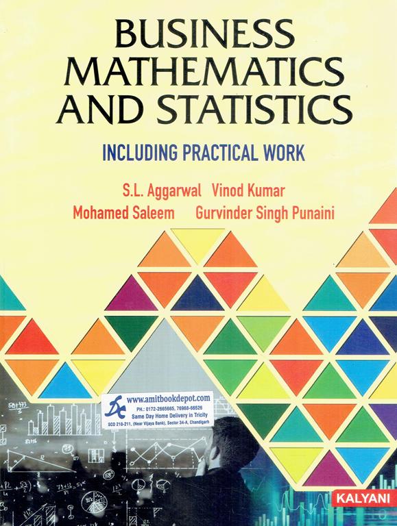 Business Mathematics and Statistics BCom 3rd Semester PU Chandigarh