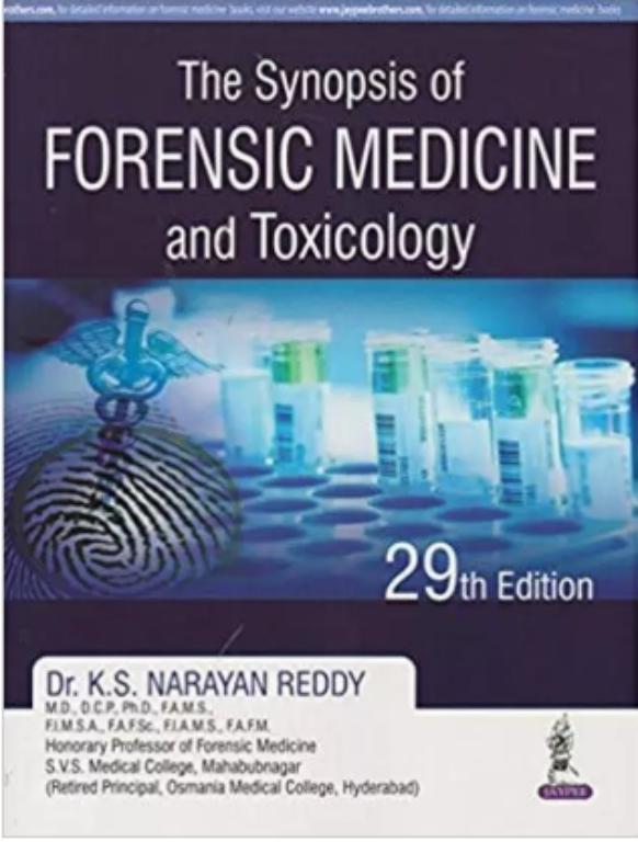 The Synopsis of Forensic Medicine and Toxicology