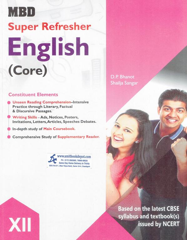 Super Refresher English Core for Class 12th