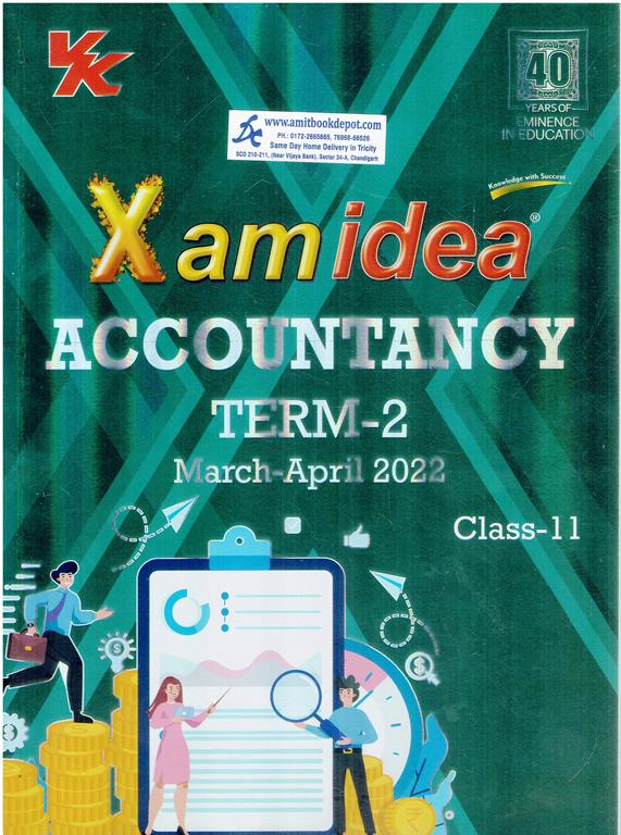 Xam Idea Accountancy Term 2 Sample Paper for Class 11th