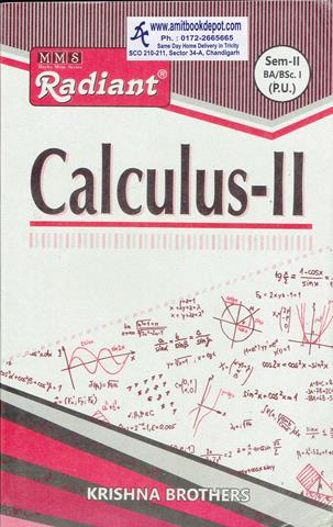 Radiant Calculus 2 for BA and BSc 2nd Sem PU (OLD)