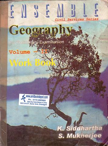 Geography For Preliminary Examination Vol 2 Work Book (OLD)