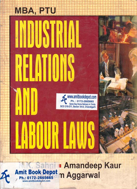 Industrial Relations and Labour Laws for MBA PTU (OLD)