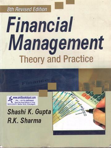 Financial Management Theory and Practice (Common for All Courses) (OLD)