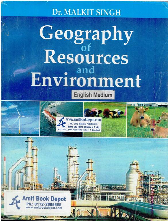 Geography of Resources and Environment (English Medium) For UG And PG Panjab University