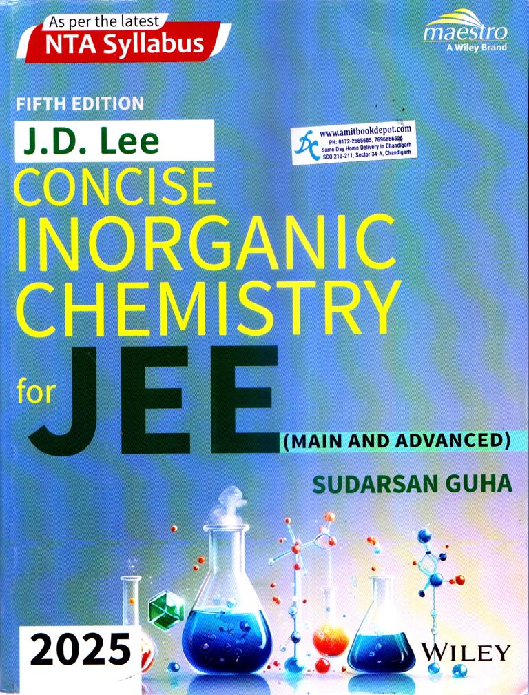 Concise Inorganic Chemistry for JEE Main and Advanced 2025 5th Edition