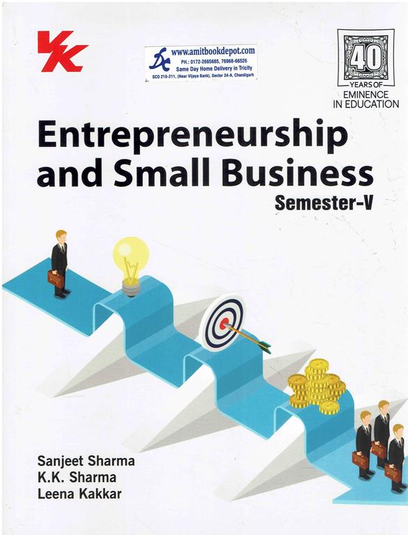 VK Entrepreneurship and Small Business BCOM 5th Semester PU Chandigarh