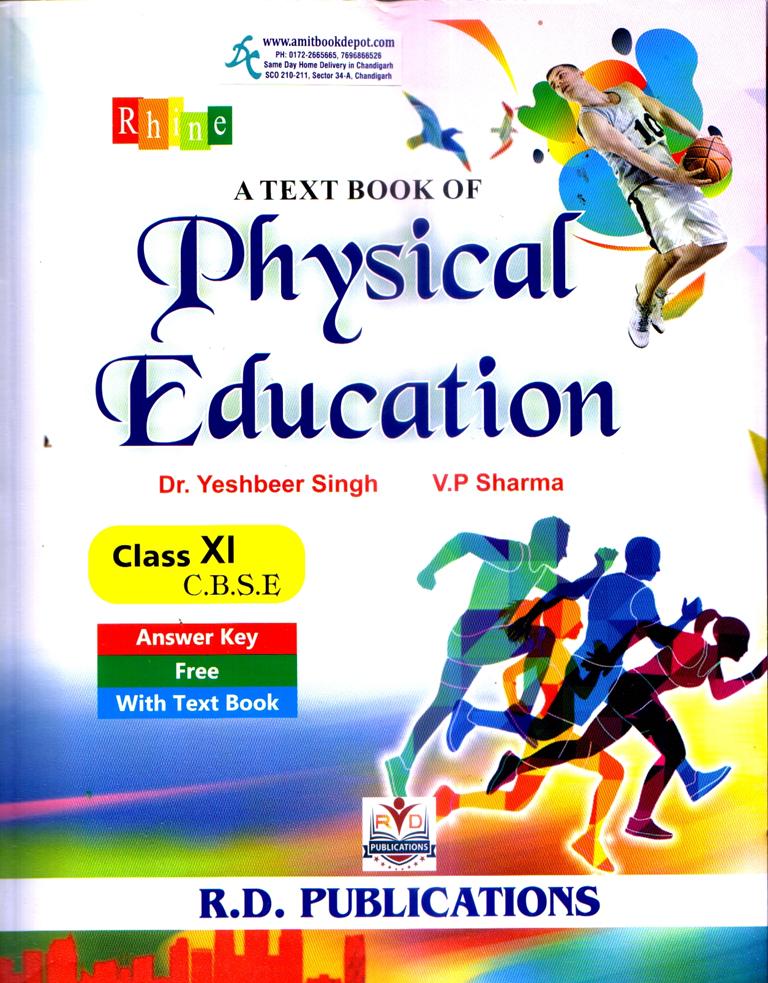 R D A Text Book Of  Physical Education For Class 11