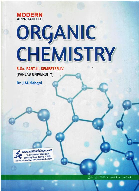 Modern Organic Chemistry BSc 4th Semester PU	 Chandigarh