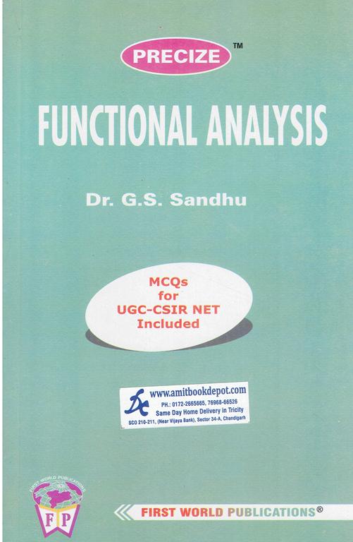 Precise Functional Analysis for Msc Mathematics Panjab University