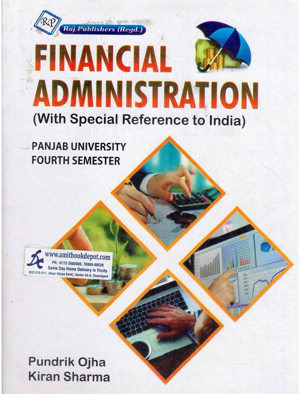 Raj Financial Administration (with Special Reference To India) BA General 4th Sem PU (English Medium)