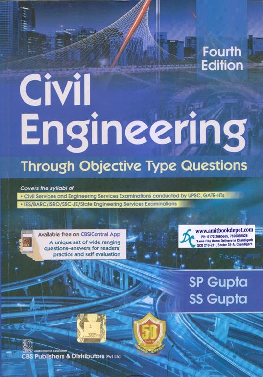 Civil Engineering 4rd Edition Through Objective type Qusetion