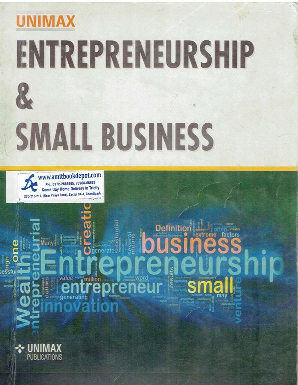 Entrepreneurship and Small Business Bcom 5th Semester PU Chandigarh