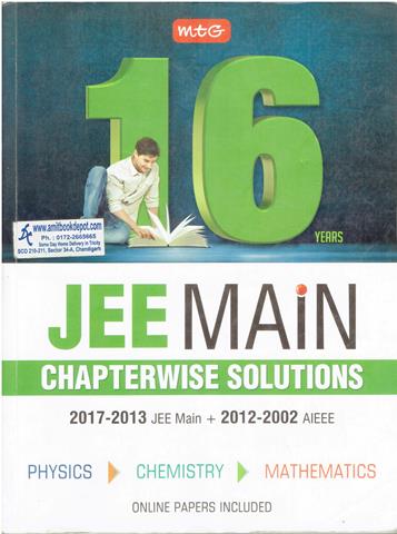 Previous Years JEE Main Chapterwise Solutions (OLD)