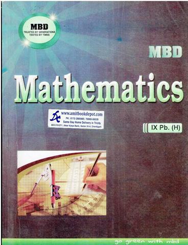 MBD Mathematics for Class 9th PSEB (Hindi Medium)