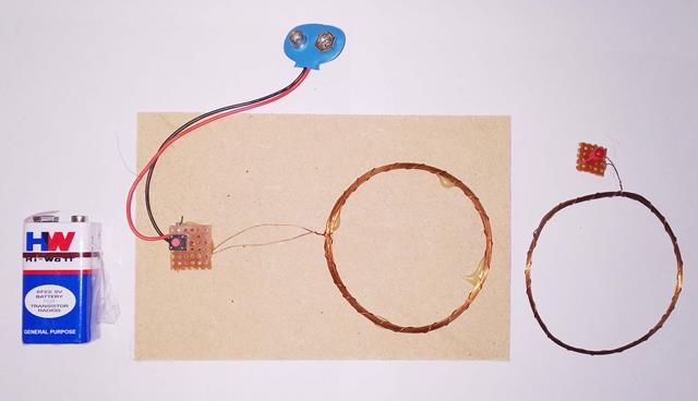 Demonstration of Mutual Induction Working Model with Printed Report