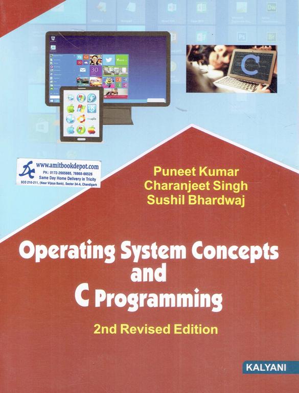 Kalyani Operating System Concepts and C Programming  BA and BSc 2nd Semester PU