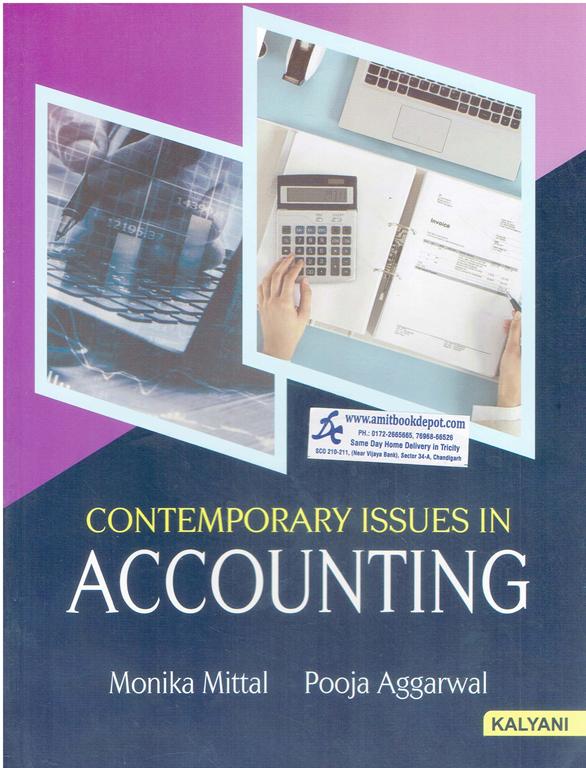 Kalyani Contemporary Issues in Accounting BCOM Hons 4th Semester PU Chandigarh