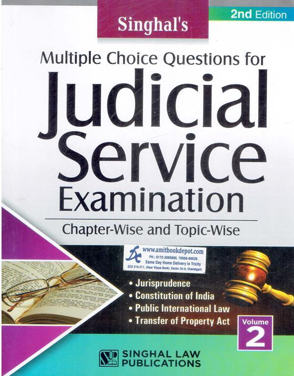 Singhal MCQs for Judicial Service Examination Volume 2