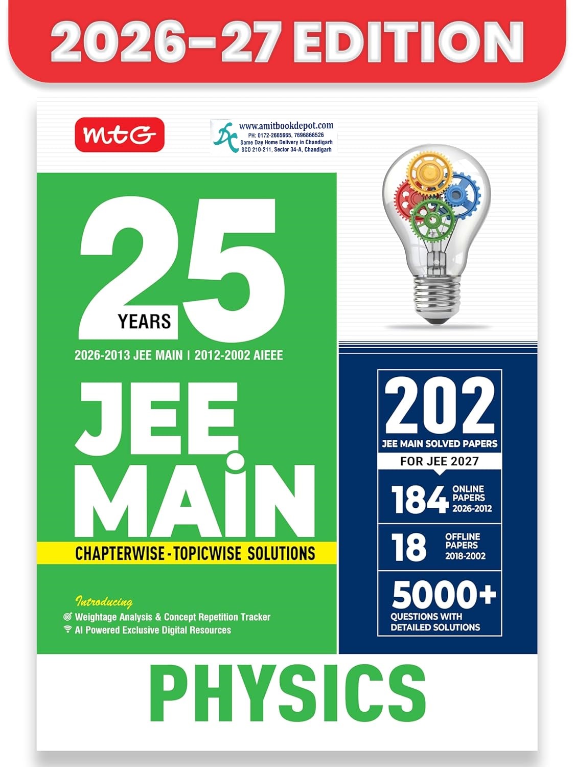 25 Years JEE Main Physics Chapterwise Topicwise Solutions