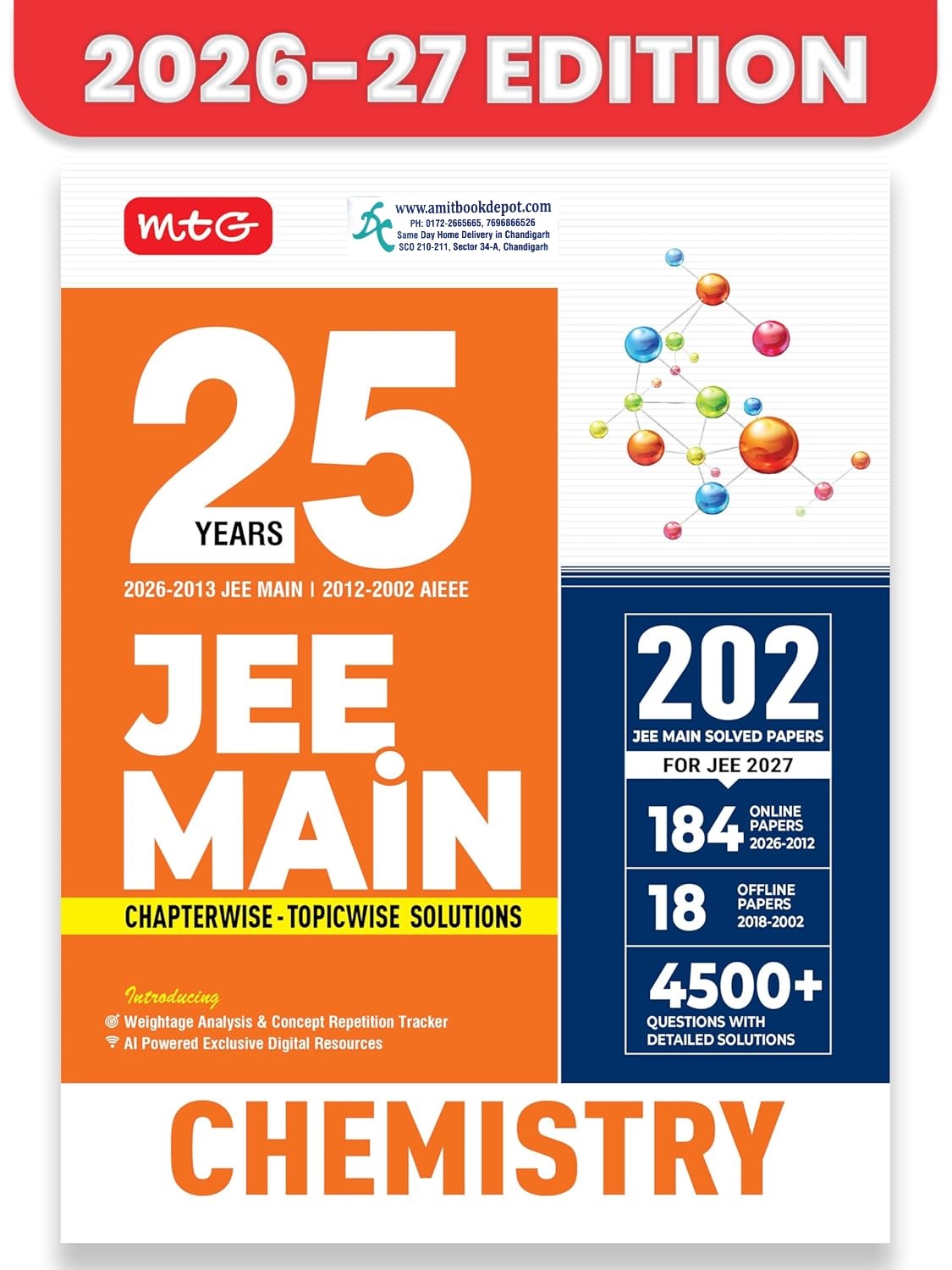 25 Years JEE Main Chemistry Chapterwise Topicwise Solutions