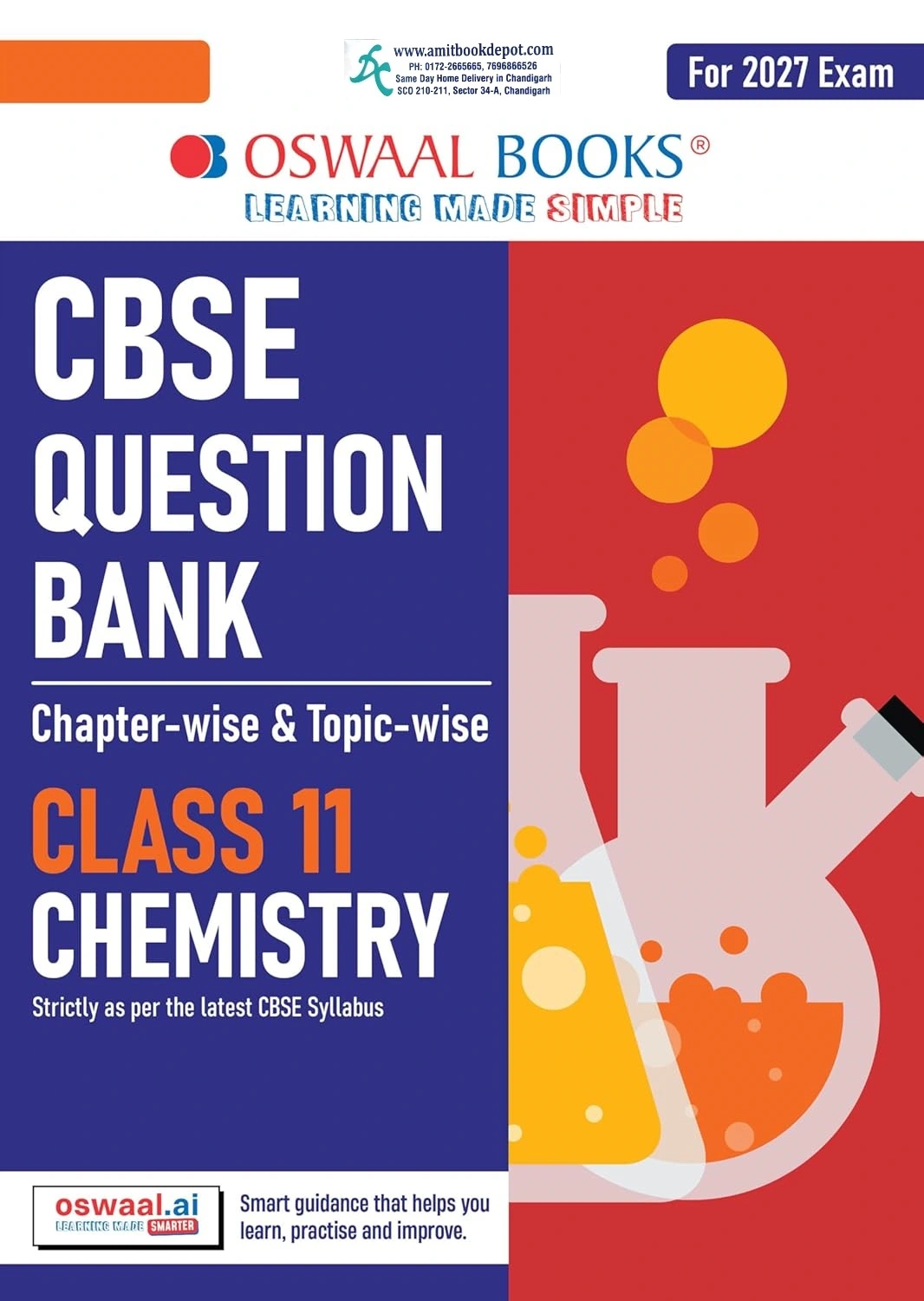 Oswaal CBSE Question Bank, Chemistry Class 11th 2027