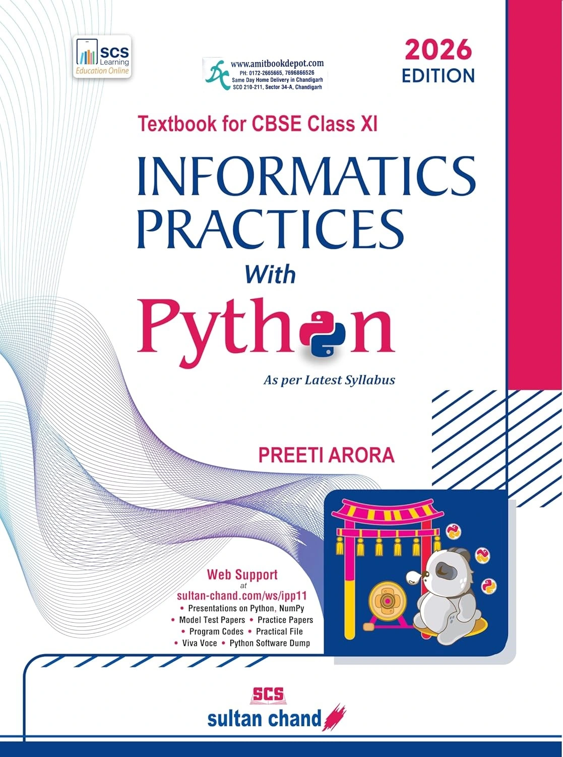 Informatics Practices with Python for Class 11th 2026 Edition