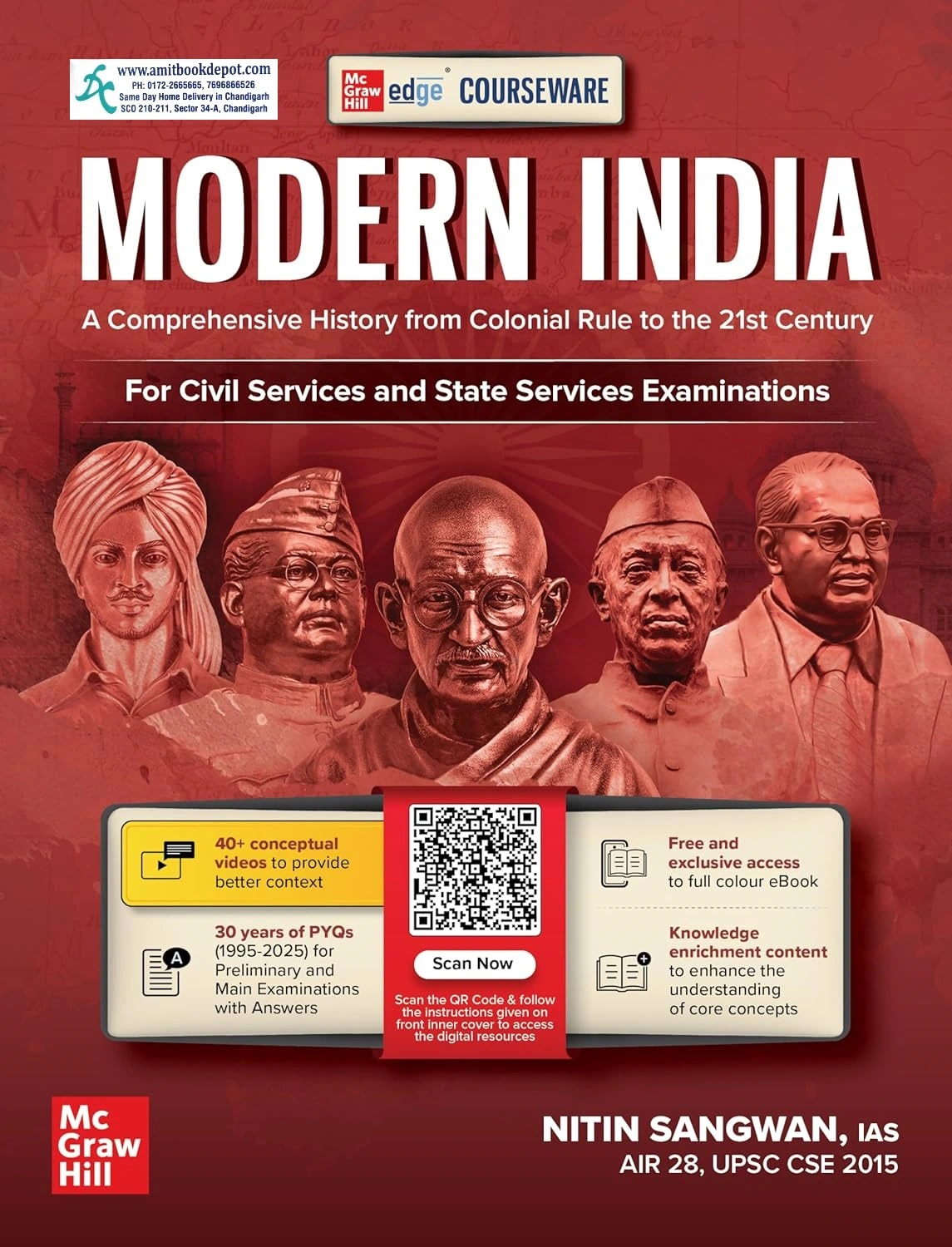 Modern India A Comprehensive History From Colonial Rule to The 21st Century For Civil Services And State Service Examinations
