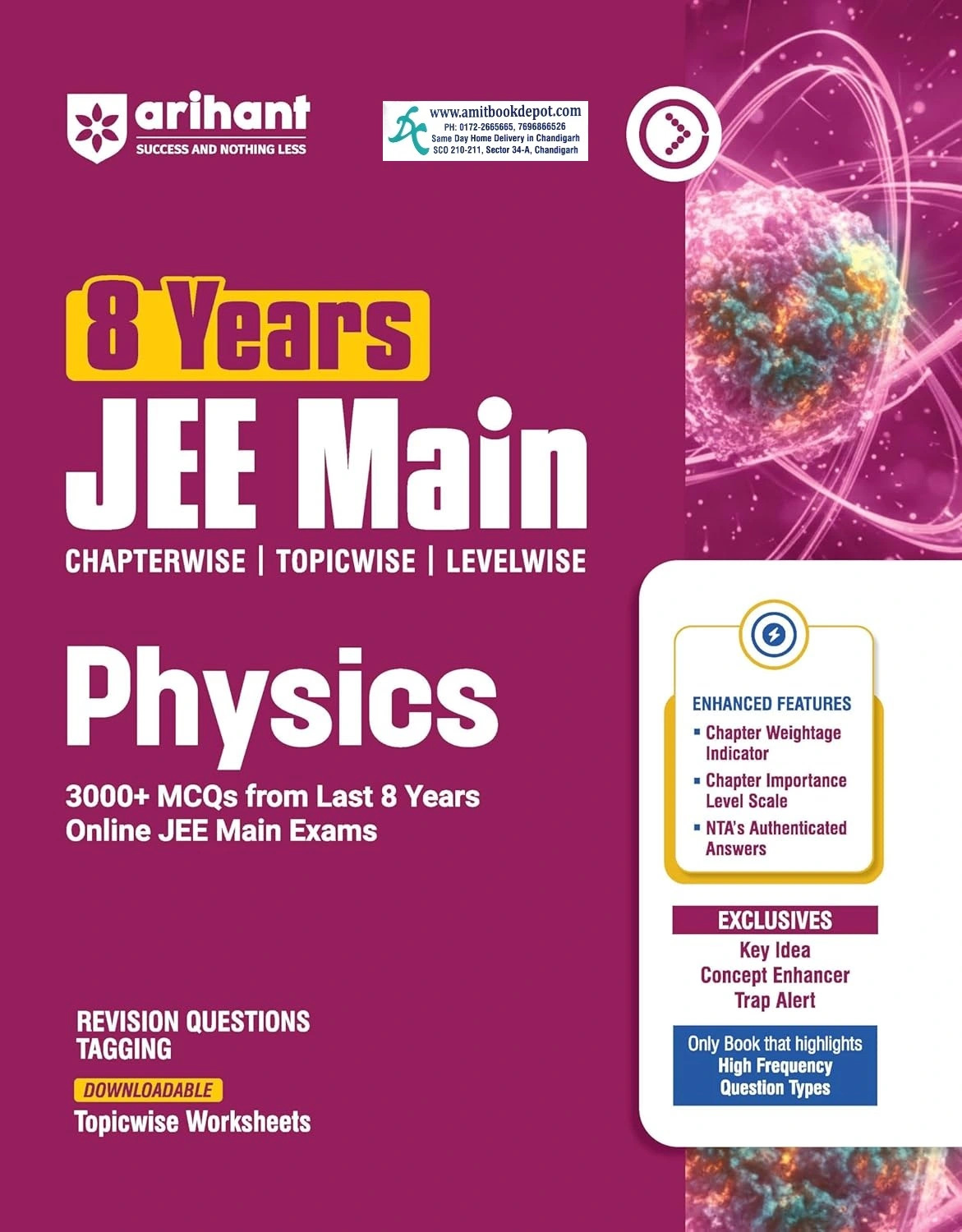 Arihant 8 Years JEE MAIN Chapterwise Topicwise Physics