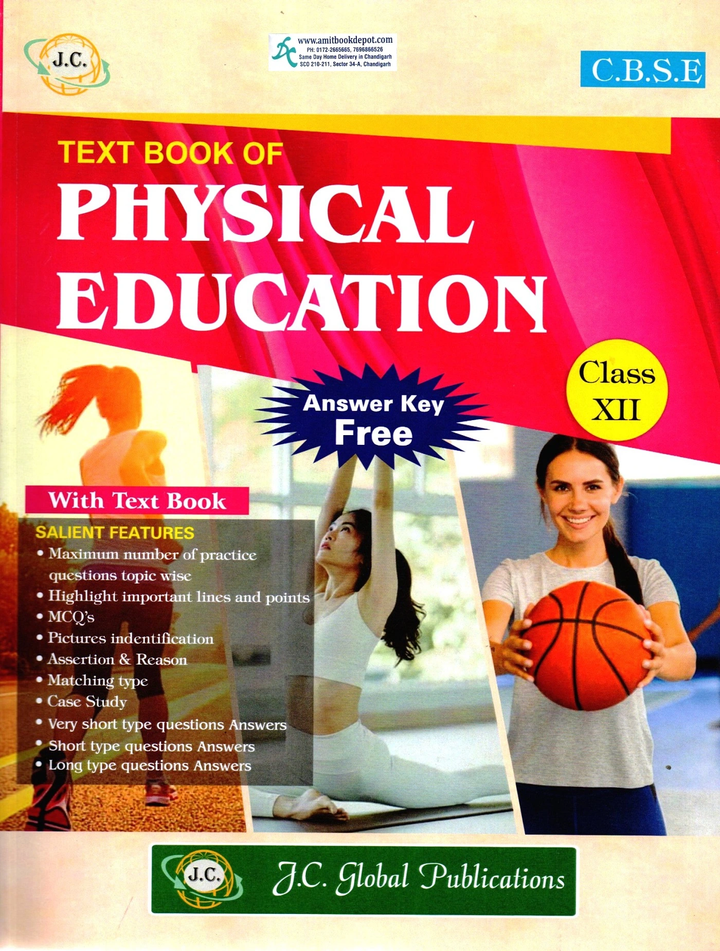 JC Text Book of Physical Education For Class 12th CBSE