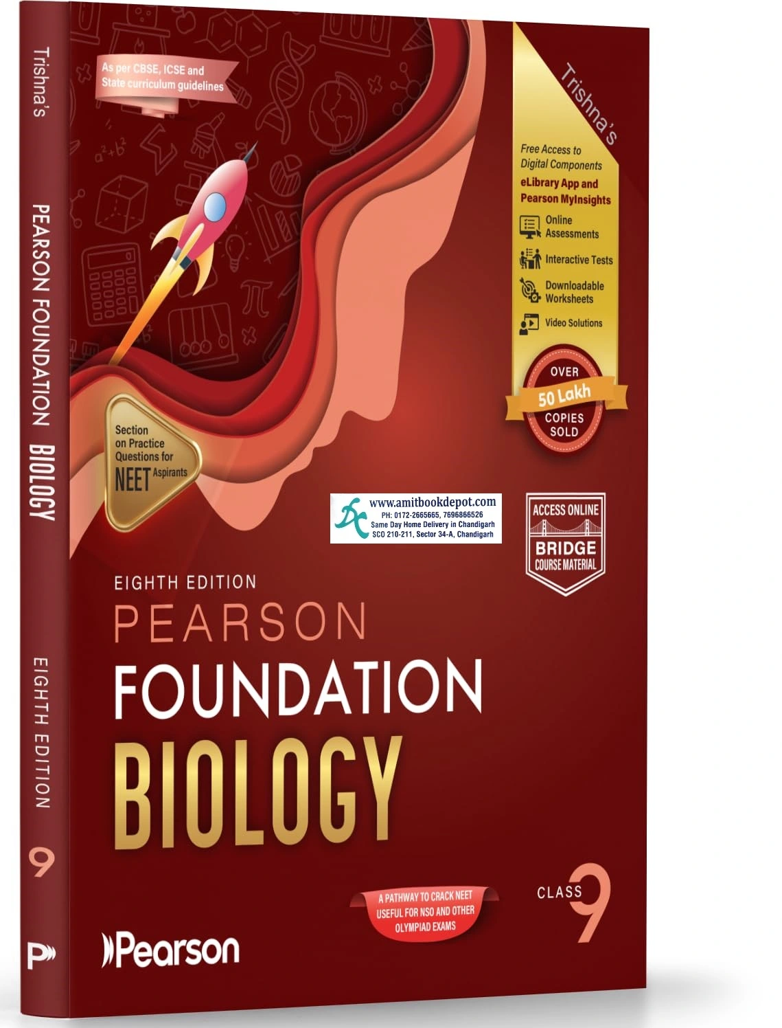 Pearson IIT Foundation Series Biology for Class 9th