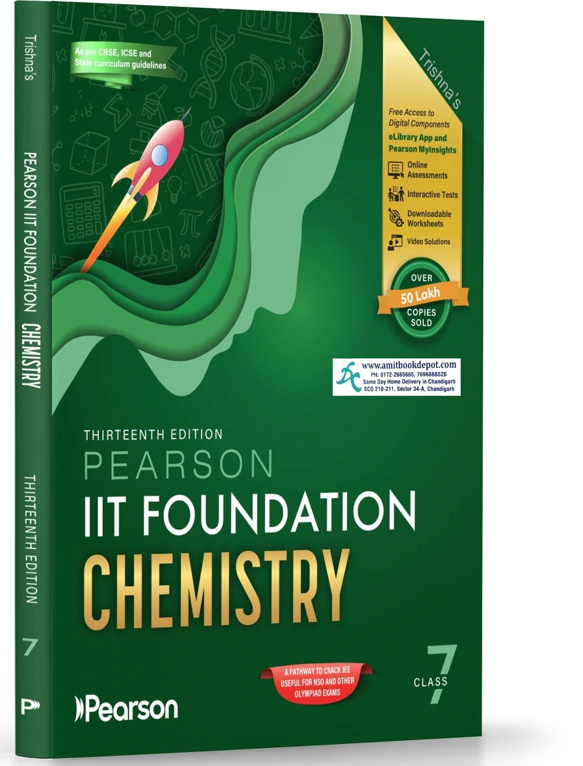 Pearson IIT Foundation Series Chemistry Class 7th