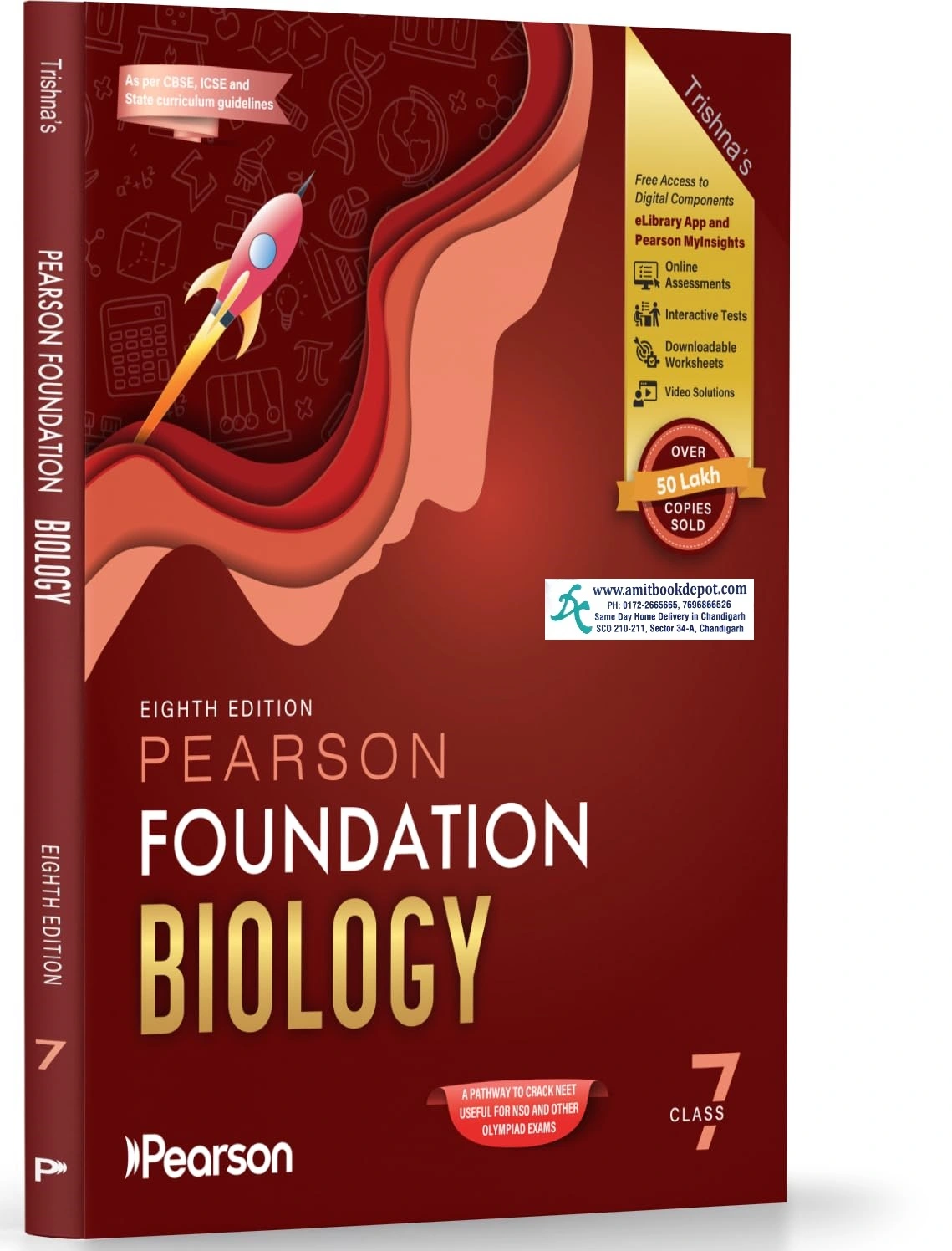 Pearson IIT Foundation Series Biology Class 7th