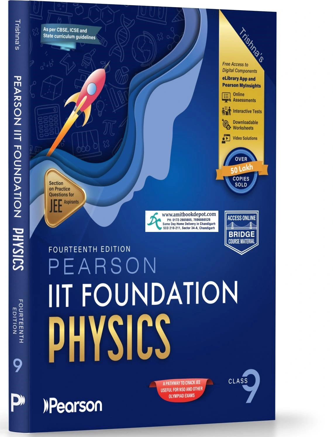 Pearson IIT Foundation Series Physics for Class 9th