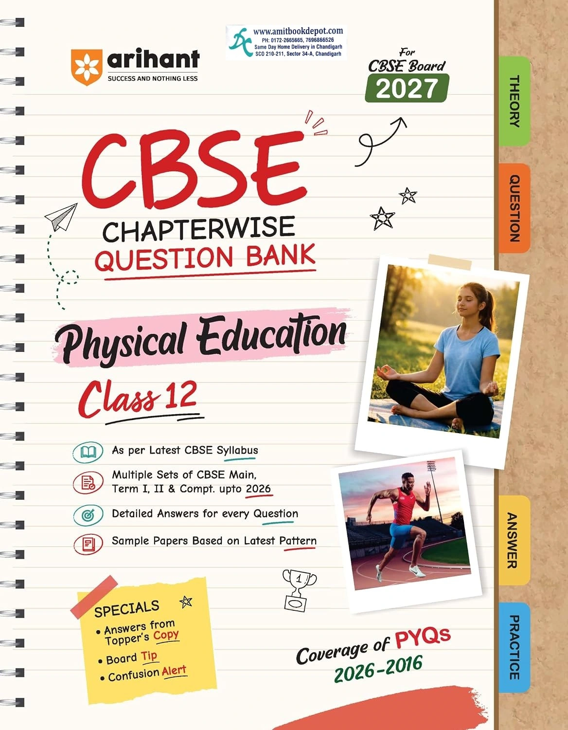 Arihant CBSE Chapterwise Question Bank Physical Education Class 12th