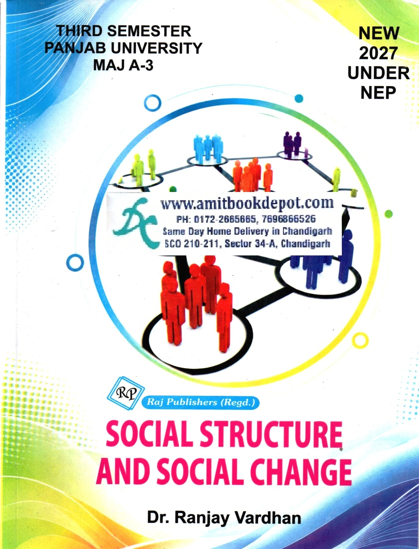 Raj Social Structure And Social Change For BA 3rd Semester Panjab University Chandigarh