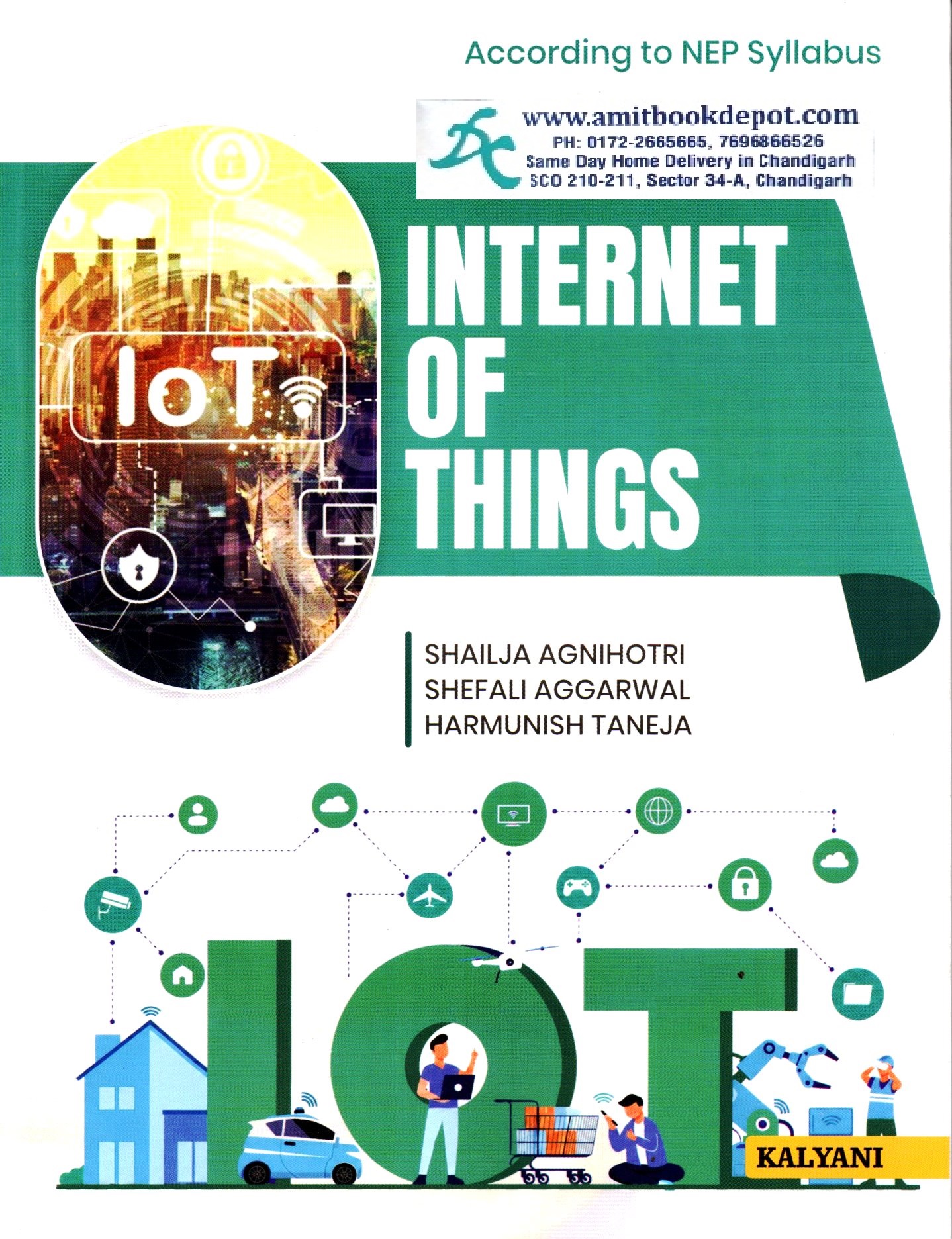 Kalyani Internet of Thing For BCA 5th Semester Panjab University Chandigarh (NEP)