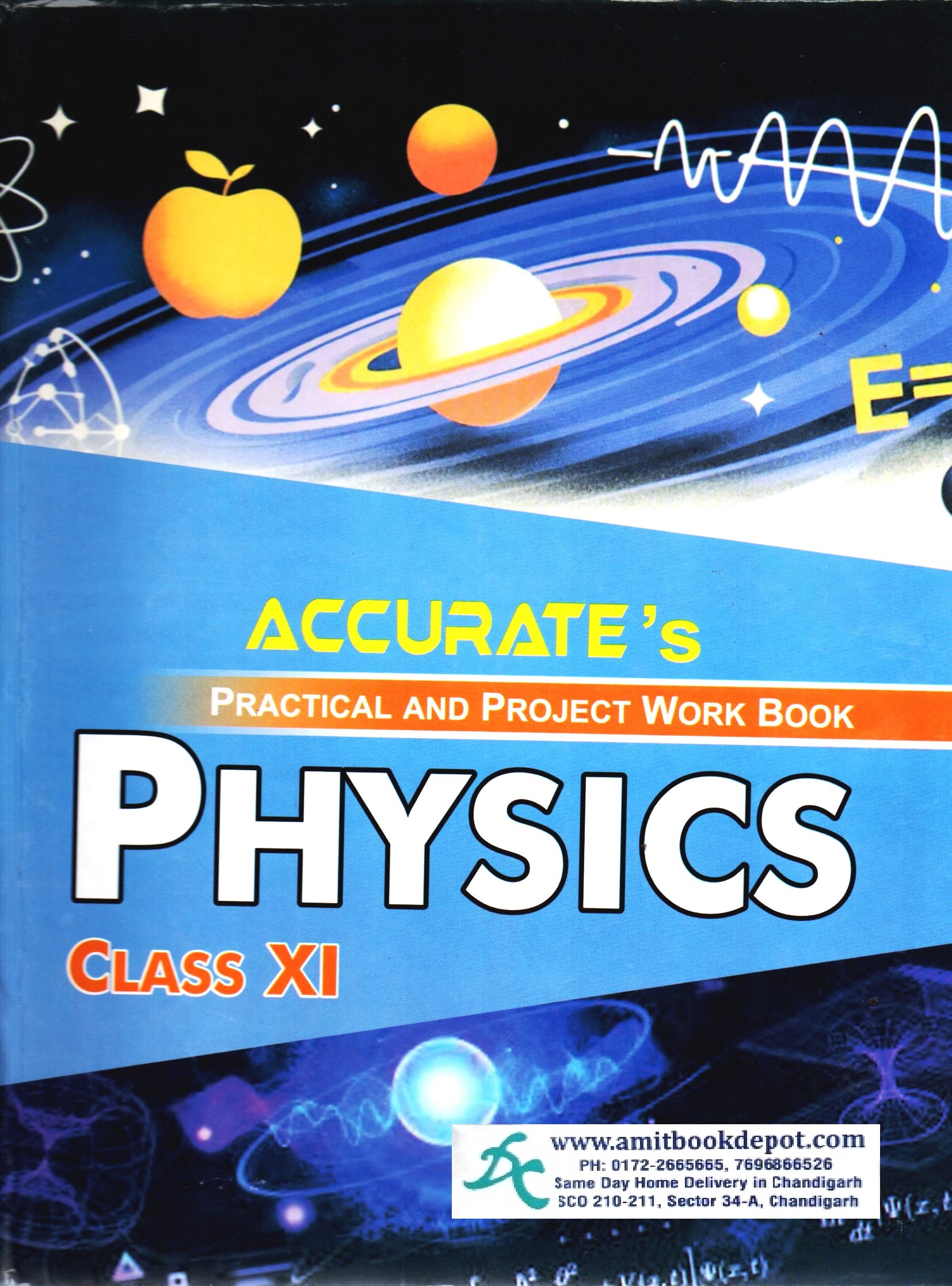 Accurate's Physics Practical And Project Work Book For Class 11th