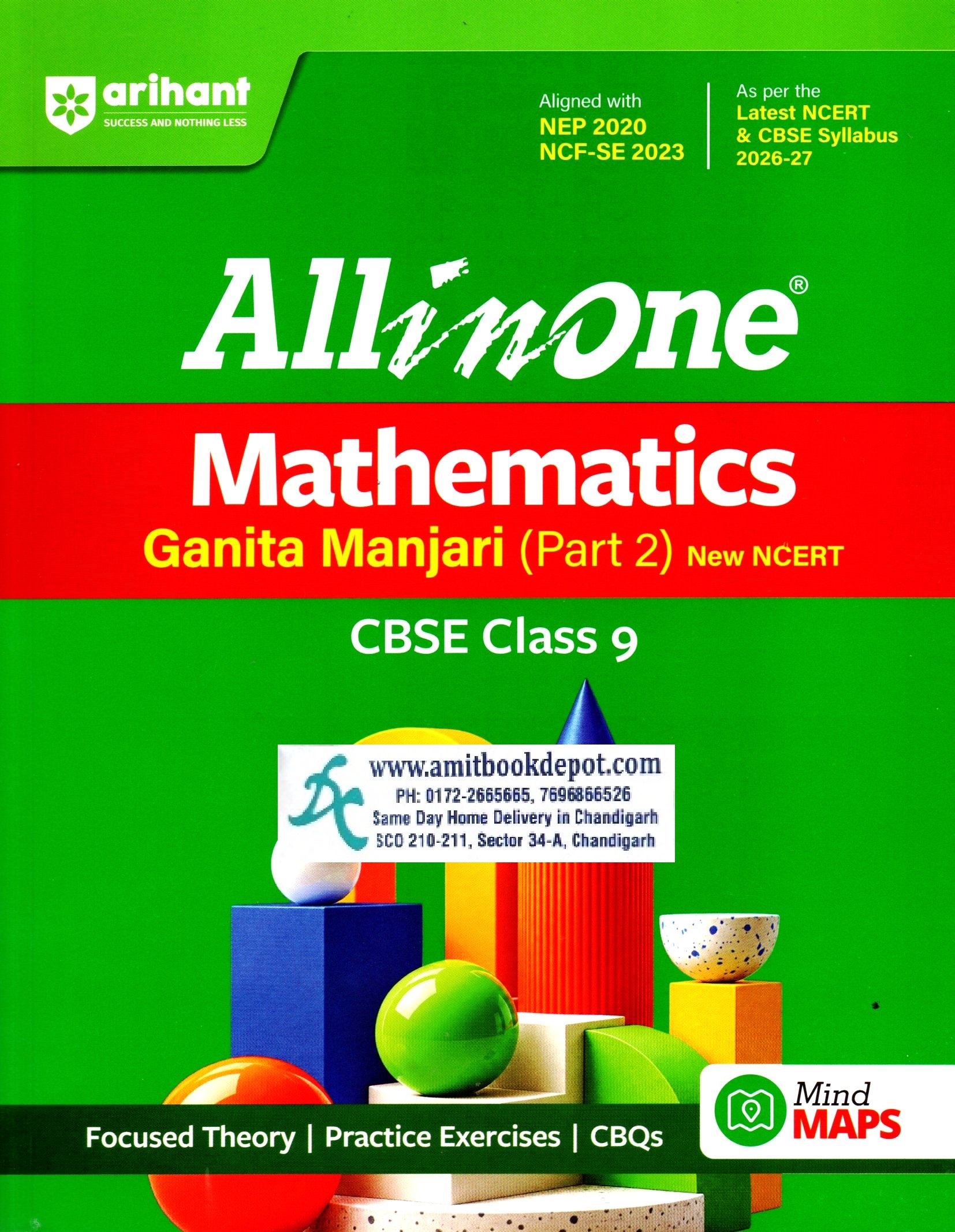 Arihant All in One Mathematics Ganita Manjari (Part 2) For Class 9th CBSE