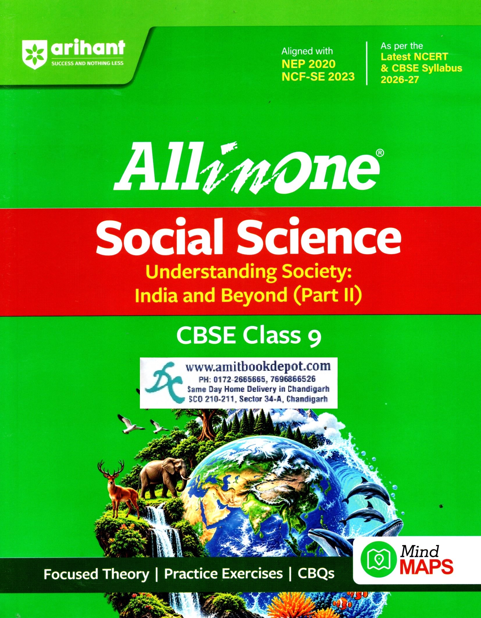 Arihant All in One Social Science Understanding Society India And Beyond (Part II) For Class 9 CBSE