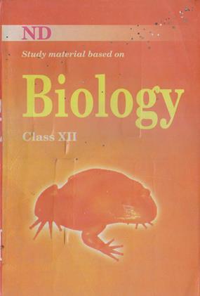 Study Material based on Biology Class 12th (NEW)