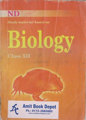 Study Material Based On Biology Class 12th (OLD)