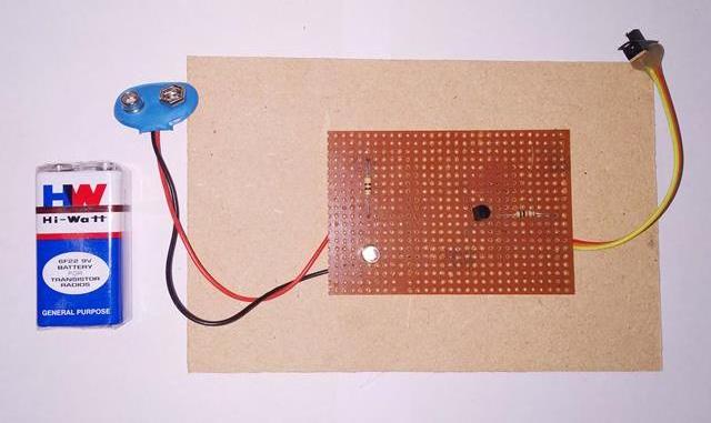 NOT Gate Diode Method Working Model with Printed Report