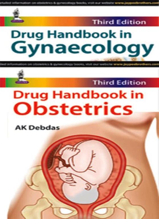 Drug Handbook in Obstetrics and Drug Handbook in Gynaecology (NEW)