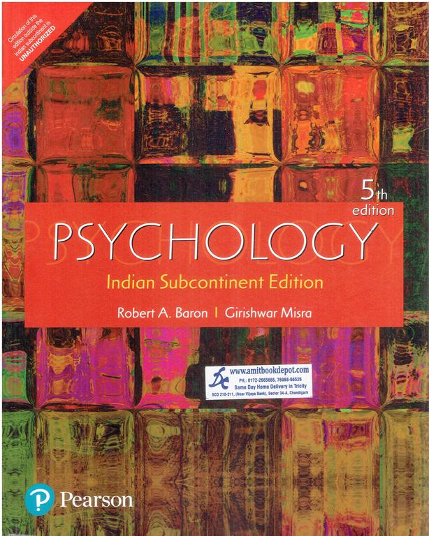 Psychology Indian Subcontinent Edition 5th edition