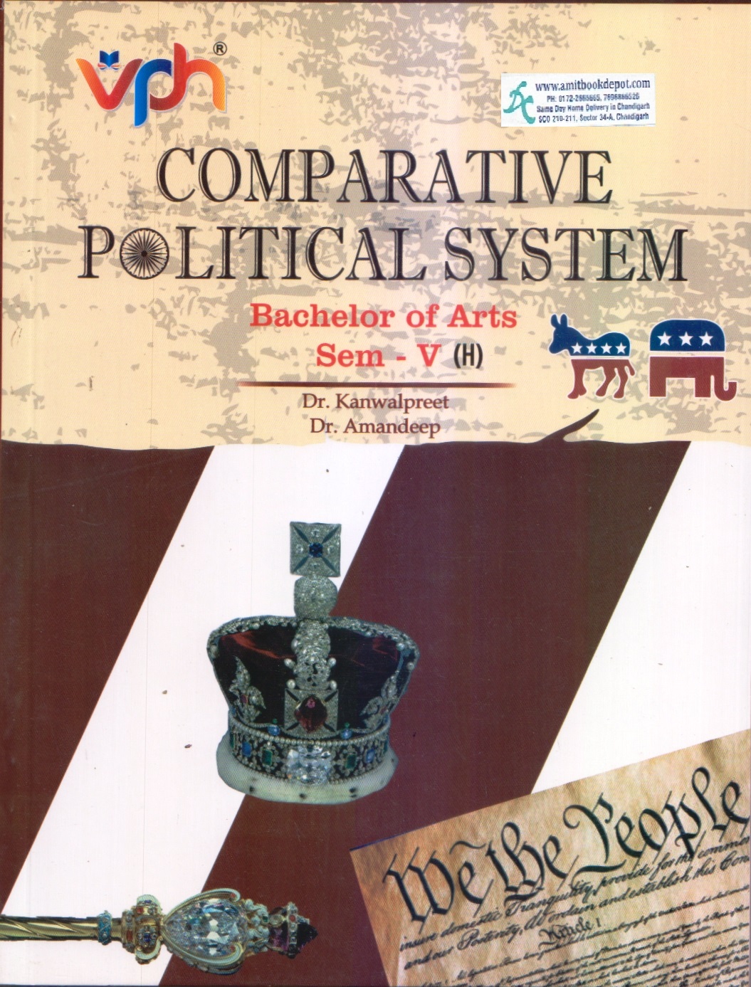 Vohra Comparative Political System For BA Semester 5 ( Hindi Medium )