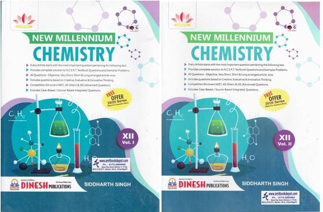 Dinesh Companion Chemistry for Class 12th (Set of Two Volumes)